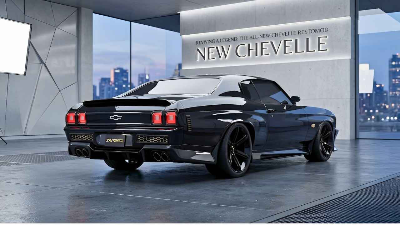 2027 Chevrolet Chevelle Concept: El Regreso del Muscle Car Clásico con Potencia Moderna